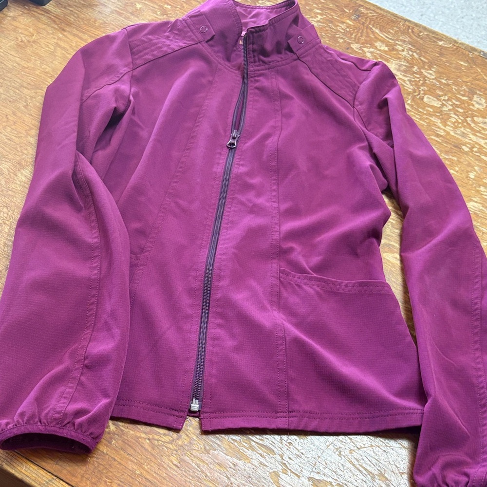 Women's Purple scrub jacket
